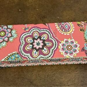 Vera Bradley Pink and Green Floral pencil set